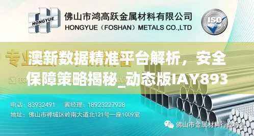 澳新数据精准平台解析,安全保障策略揭秘_动态版IAY893.6