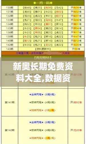 新奥长期免费资料大全,数据资料解释落实_桌面版ZDI121.41