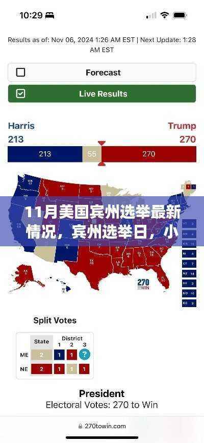 宾州选举日见证,小镇温情与友情的交织