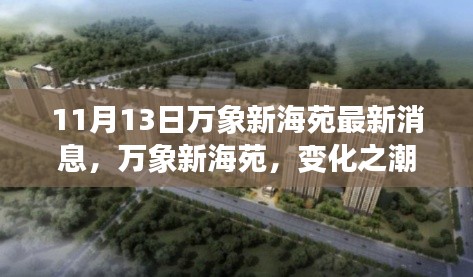 万象新海苑,变化中的学习力量与成就源泉的最新动态(11月13日更新)