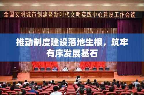 推动制度建设落地生根,筑牢有序发展基石