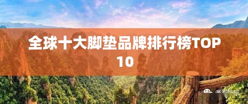 全球十大脚垫品牌排行榜TOP10